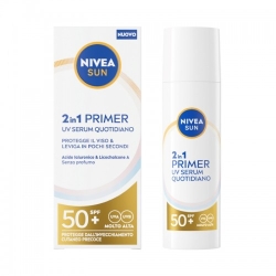 Nivea Sun 2 In 1 Primer Serum SPF50+ UV Quotidiano 30 Ml