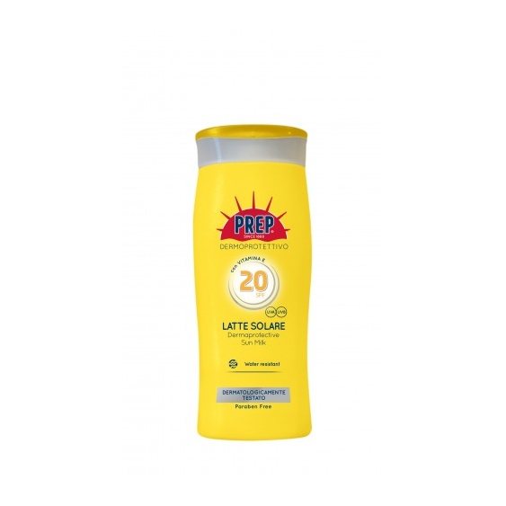 Prep Latte Solare Corpo Protezione Media Spf20 200 Ml