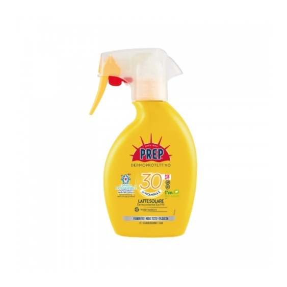 Prep Dermoprotettivo Latte Solare Spray SPF30 Trigger Da 225 Ml