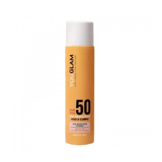 Youglam Sun Protection SPF50+ Viso E Corpo Fluido Solare 100 Ml