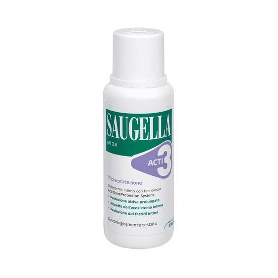 Saugella Acti3 Detergente Intimo 250 Ml