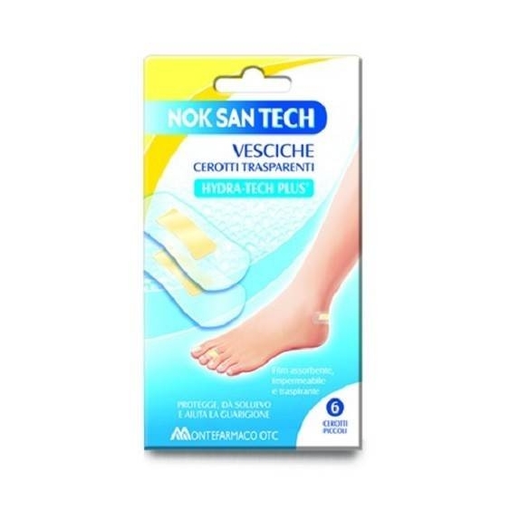Montefarmaco Nok San 5 Cerotti Trasparenti Per Vesciche