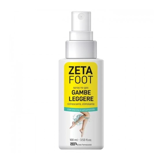 Zeta Farmaceutici Zeta Foot Spray No Gas Gambe Leggere 100 Ml
