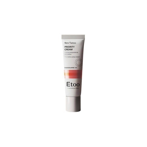 Etoo Priority Cream Crema Preparatoria Per Tatuaggi 30 Ml