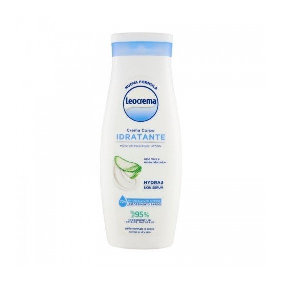 Leocrema Idratante Crema Corpo Per Pelle Normale O Secca 400 Ml