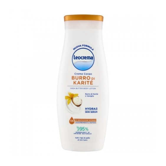 Leocrema Burro Di Karitè Crema Corpo Per Tutte Le Pelli 400 Ml