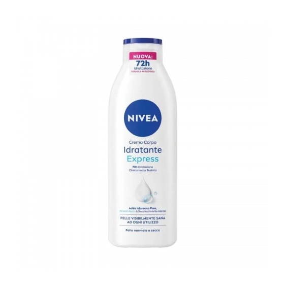 Nivea Crema Corpo Idratante Express Pelle Normale E Secca 250 Ml