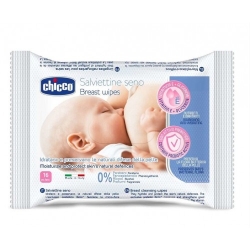 Chicco Salviette Detergenti Seno Confezione 16 Salviettine