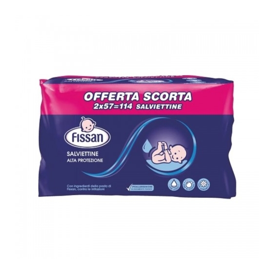 Fissan 114 Salviettine Alta Protezione