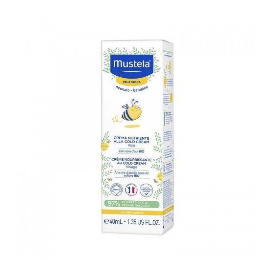 Mustela Crema Nutriente Alla Cold Cream Per Il Viso 40 Ml