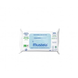 Mustela Salviette Compostabili All'Acqua Senza Profumo 60 Salviettine