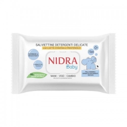 Nidra Baby 75 Salviette Detergenti Delicate
