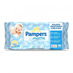 Pampers Pharma 56 Salviettine Per Pelli Sensibili