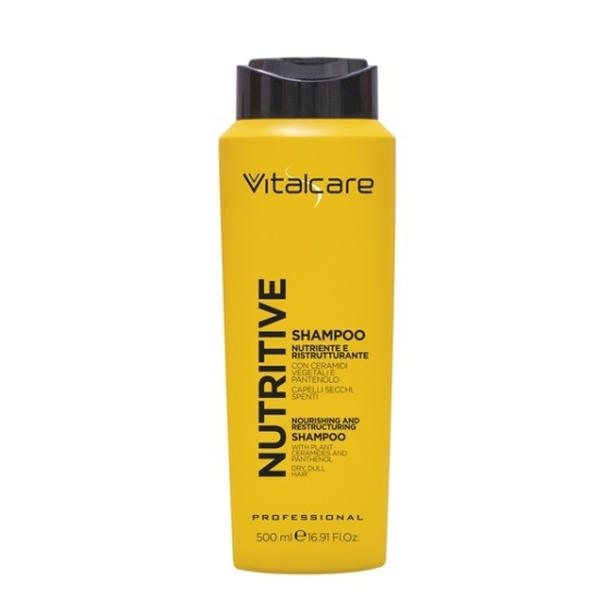 Vitalcare Nutritive Shampoo Capelli Secchi e Sfibrati 500ML