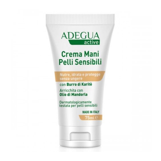 Adegua Active Crema Mani Pelli Sensibili 75 Ml