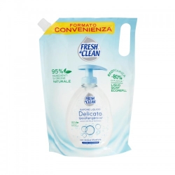 Fresh & Clean Delicato Sapone Liquido Con Acqua Micellare Eco Ricarica 1 L