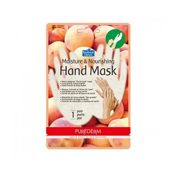 Purederm Moisture & Nourishing Maschera Mani Alla Pesca