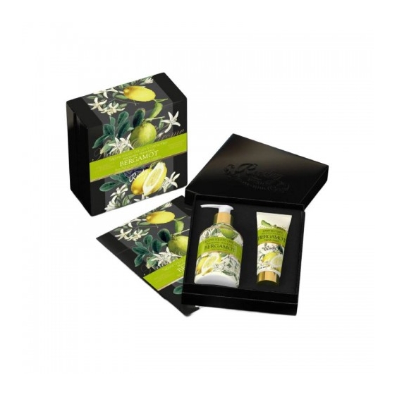 Rudy Set Regalo Nature & Arome Bergamot Sapone Liquido Delicato 250 Ml + Crema Mani 100 Ml