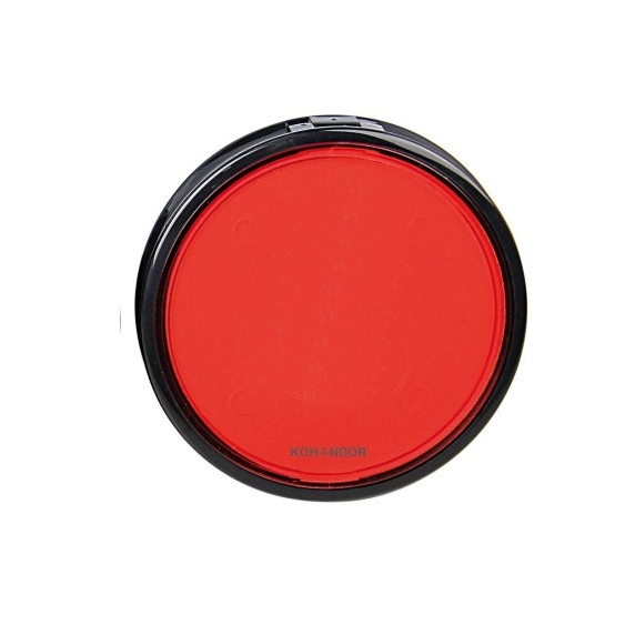 Koh-I-Noor Specchietto Da Borsetta Con Ingrandimento 3x Rosso