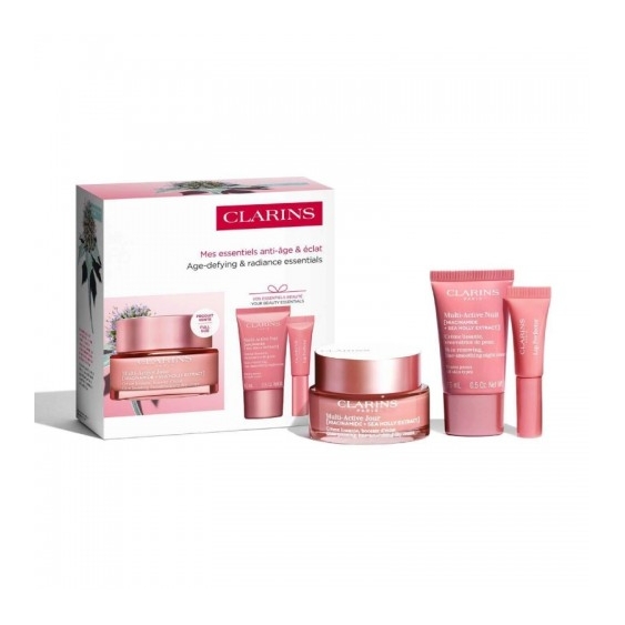 Clarins Gli Indispensabili Anti-Età E Luminosità Cofanetto Regalo