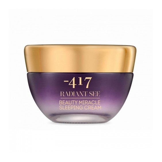 Minus 417 Radiant See Beauty Miracle Sleeping Cream N. 827 Crema Notte Antietà 50 Ml