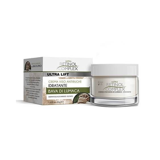 Retinol Complex Ultra Lift Crema Viso Anti-Age Alla Bava Di Lumata 50 Ml
