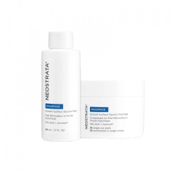 Neostrata Smooth Surface Glycolic Peel Trattamento Esfoliante 60 Ml + 36 Pad