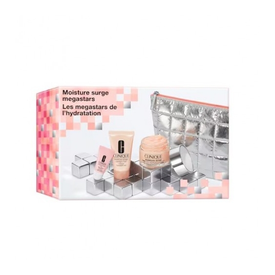 Clinique Cofanetto Moisture Megastars Trattamento Idratante Viso E Occhi