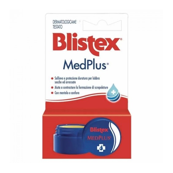 Blistex Med Plus Vasetto Balsamo Labbra 7 G