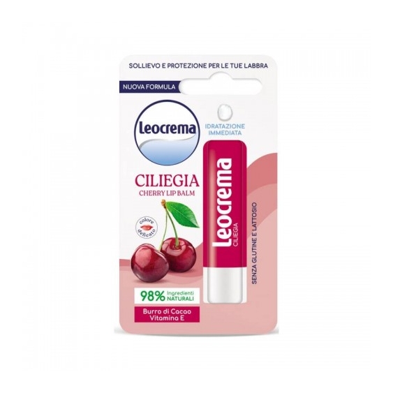 Leocrema Ciliegia Balsamo Labbra Stick 5,5 Ml