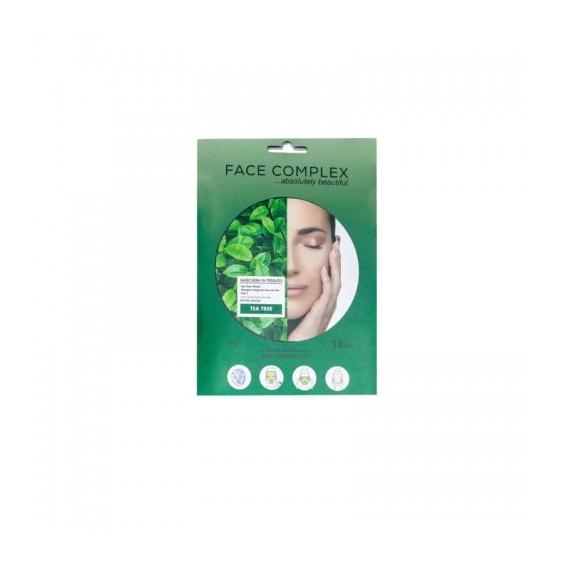 Face Complex Maschera In Tessuto Con Tea Tree