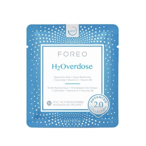 Foreo H2Overdose 2.0 6 Maschere Idratanti Per UFO