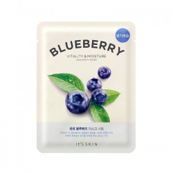 It S Skin Blueberrry Vitality & Moisture Maschera In Tessuto Idratante E Rivitalizzante