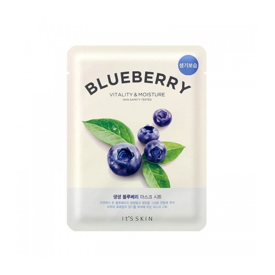 It S Skin Blueberrry Vitality & Moisture Maschera In Tessuto Idratante E Rivitalizzante