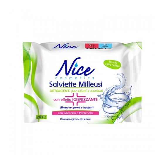Fria 20 Salviette Milleusi Detergenti