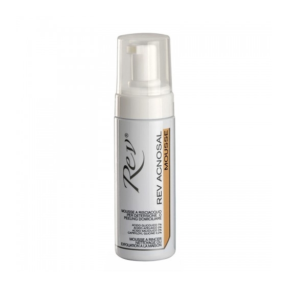 Rev Pharmabio Rev Acnosal Mousse Detergente Per Il Trattamento Dell'Acne 125 Ml