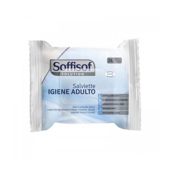 Soffisof 24 Salviette Detergenti Imbevute