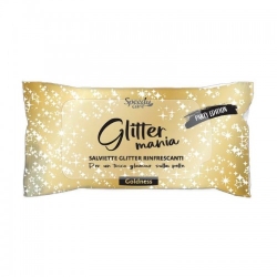 Speedy Care Glitter Mania Goldness 10 Salviette Glitter Rinfrescanti