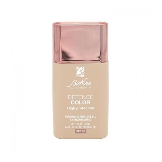 Bionike Defence Color High Protection Fondotinta Anti-Luce Blu 302 Creme