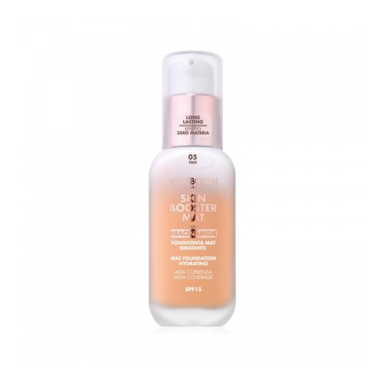 Deborah Skin Booster Mat SPF15 Fondotinta Mat Idratante N. 05 Tan