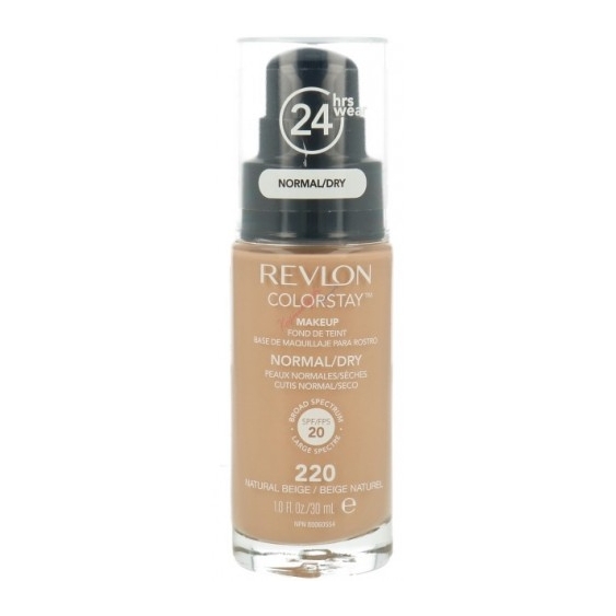 Revlon Colorstay Dispenser Pelli Da Normali A Secche Fondotinta Natural Beige 30 Ml