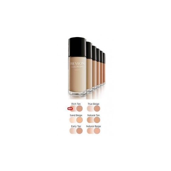 Revlon Colorstay Dispenser Pelle Normale E Mista Fondotinta Natural Tan