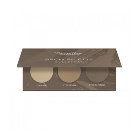 Pierre Rene Brow Palette Palette Ombretti Dark Brown