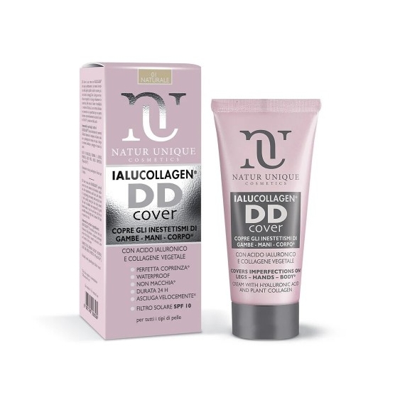 Natur Unique Ialucollagen DD Cover Crema Correttiva Per Mani, Gambe E Corpo N. 01 Naturale