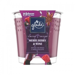 Glade Merry Berry & Wine Limited Edition Candela Profumata