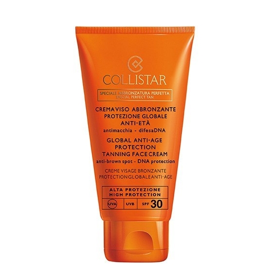 Collistar Speciale Abbronzatura Perfetta Crema Viso Abbronzante Protezione Globale Anti-Età SPF 30