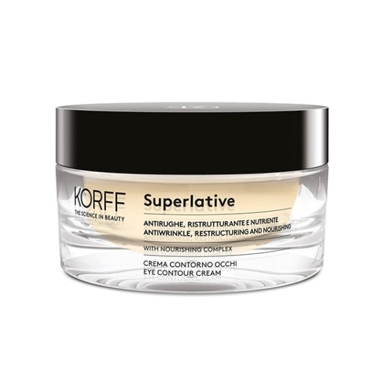 Korff Superlative Crema Contorno Occhi Antirughe Ristrutturante e Nutriente 15ML