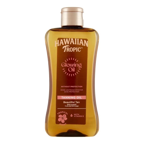 Hawaiian Tropic Tropical Tanning Oil Olio Solare Abbronzante Senza Protezione 200 ml