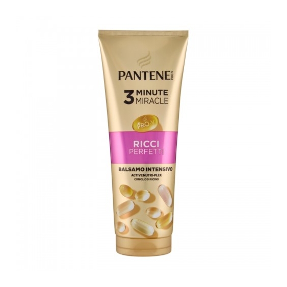 Pantene Pro-V 3 Minute Miracle Ricci Perfetti Balsamo Intensivo 220 Ml