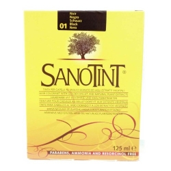 Sanotint Tintura Per Capelli Sensibili N.01 Nero 125 Ml